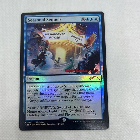 Seasonal Sequels - WOTC Holiday Promo Foil