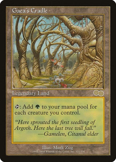 Gaea's Cradle - Urza's Saga - 321