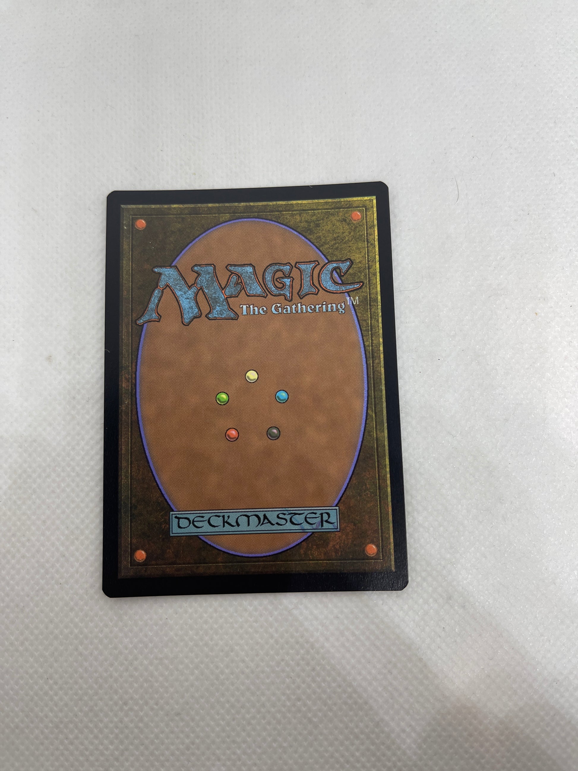 Trading card from 'Magic: The Gathering' on a white background