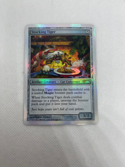 Stocking Tiger - Holiday Promo #2013 FOIL