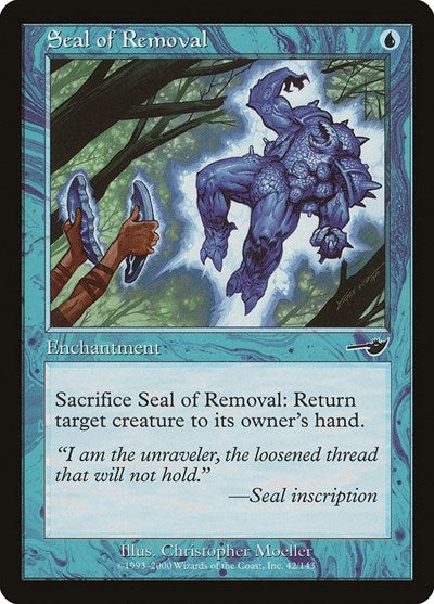 Seal of Removal - Nemesis - 42 - FOIL