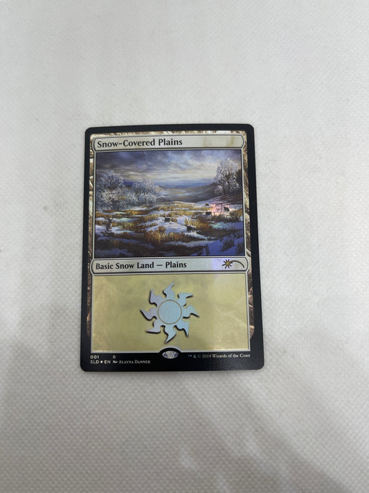 Snow-Covered Plains - Secret Lair FOIL #001