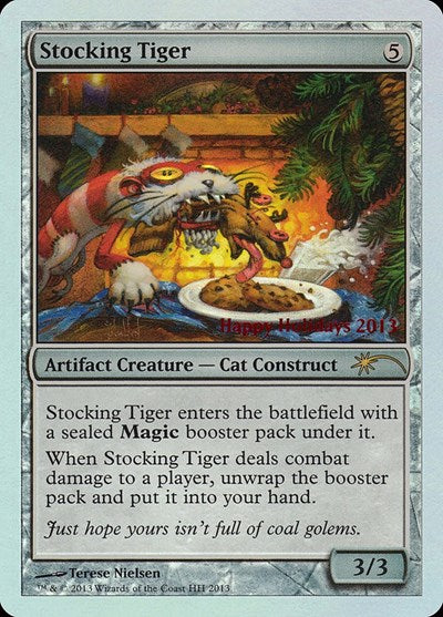 Stocking Tiger - Special Occasion - 2013 - FOIL