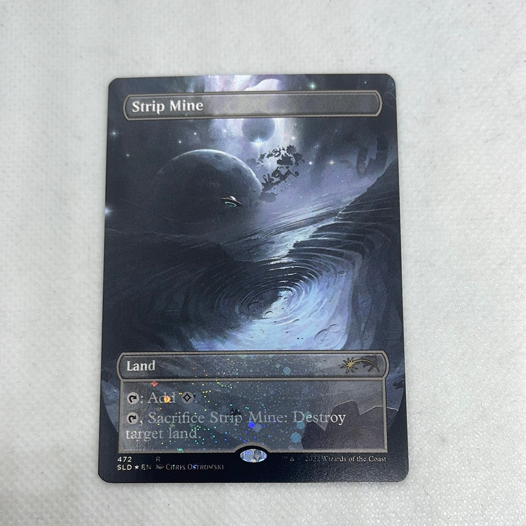 Strip Mine - Secret Lair Borderless Galaxy Foil