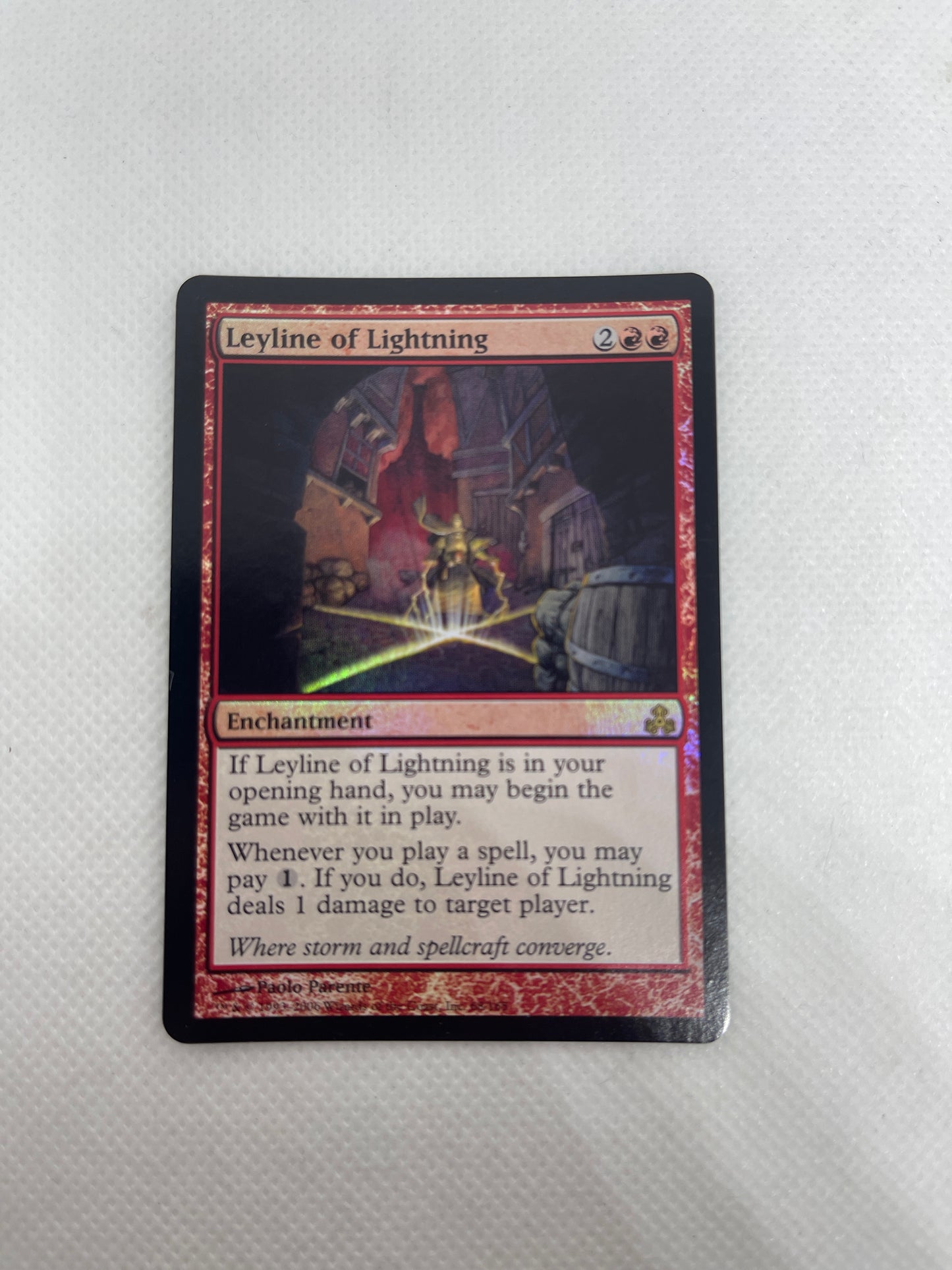 Leyline of Lightning - Guildpact #68 FOIL