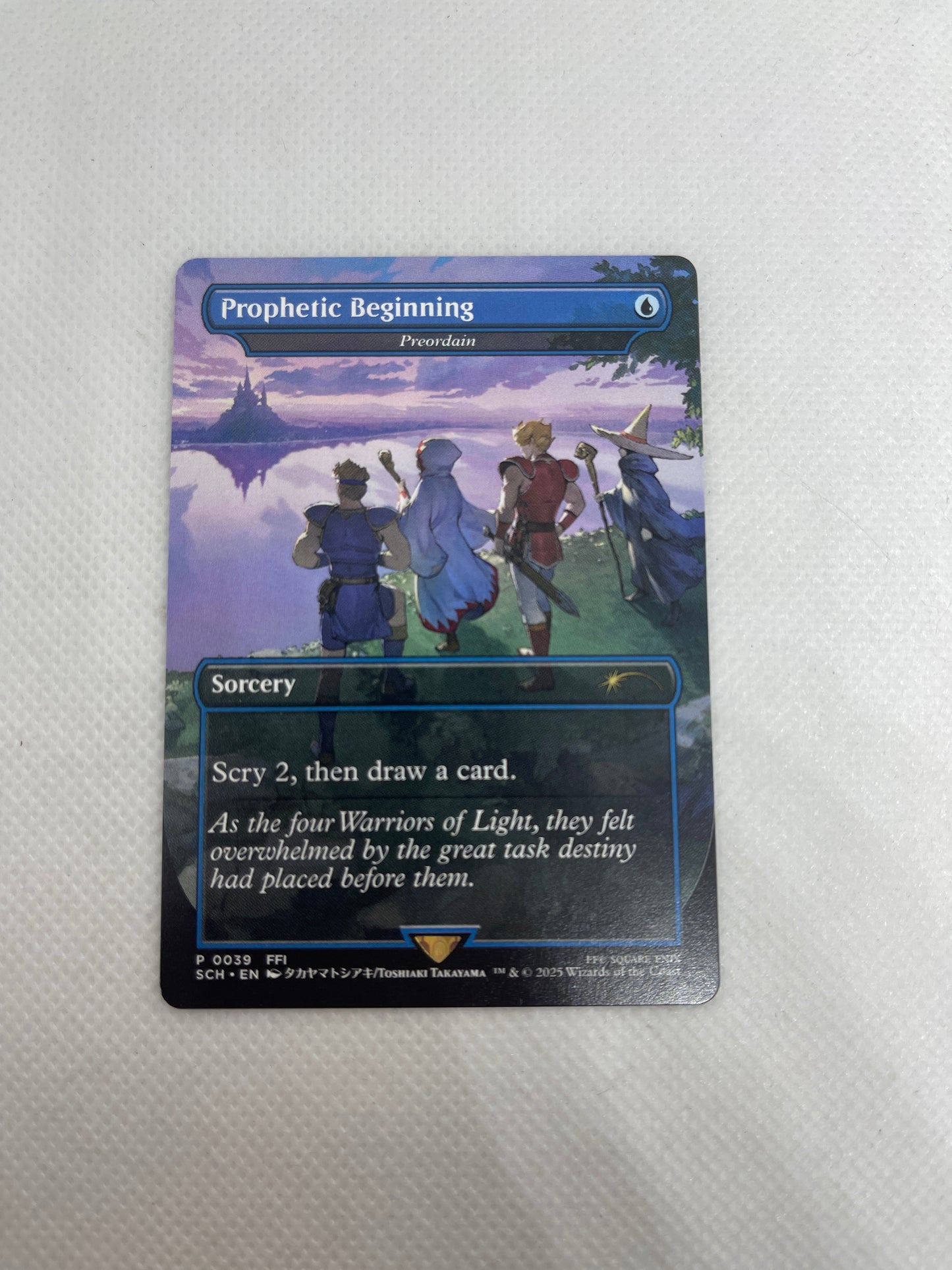 Prophetic Beginning Preordain - Promo #039