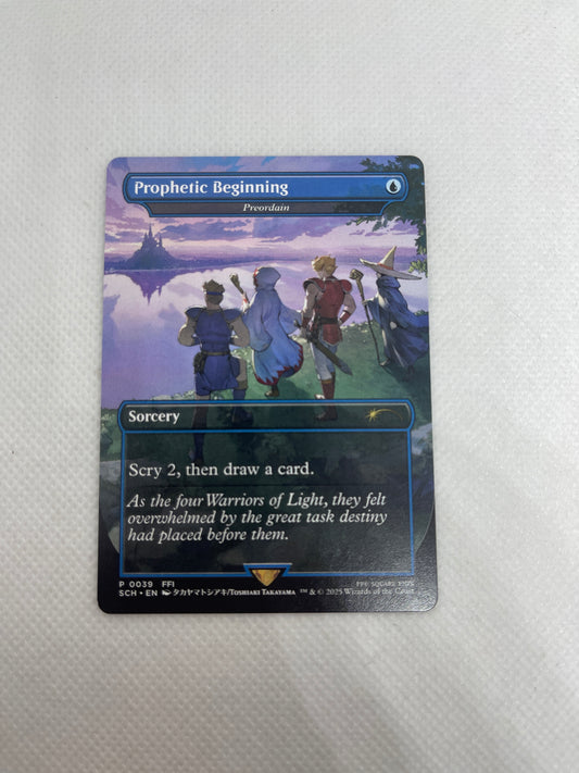 Prophetic Beginning Preordain - Promo #039