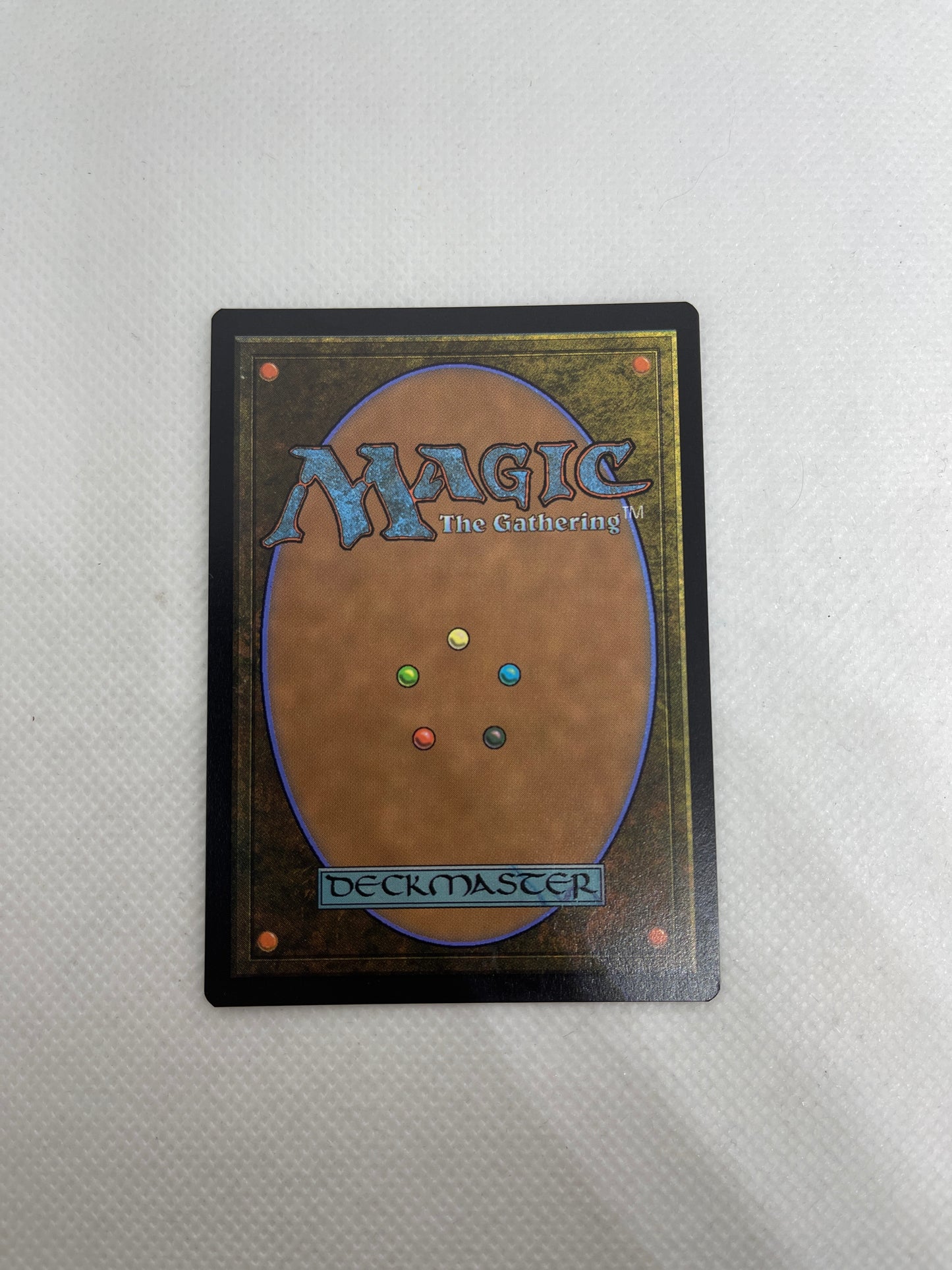 Trading card with 'Magic: The Gathering' branding on a gray background