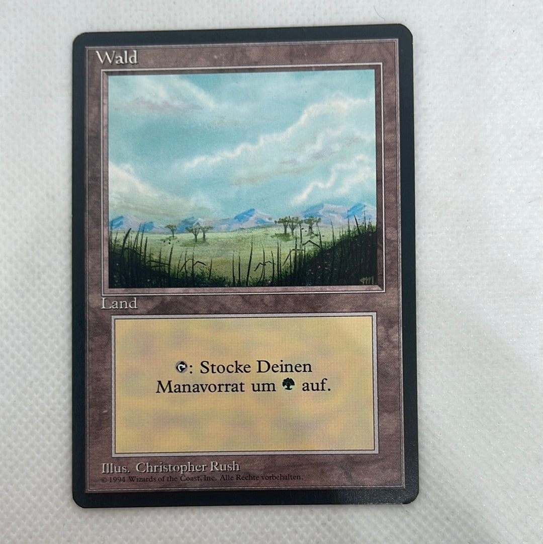 Wald/Plains/Forest - Revised Black Bordered German