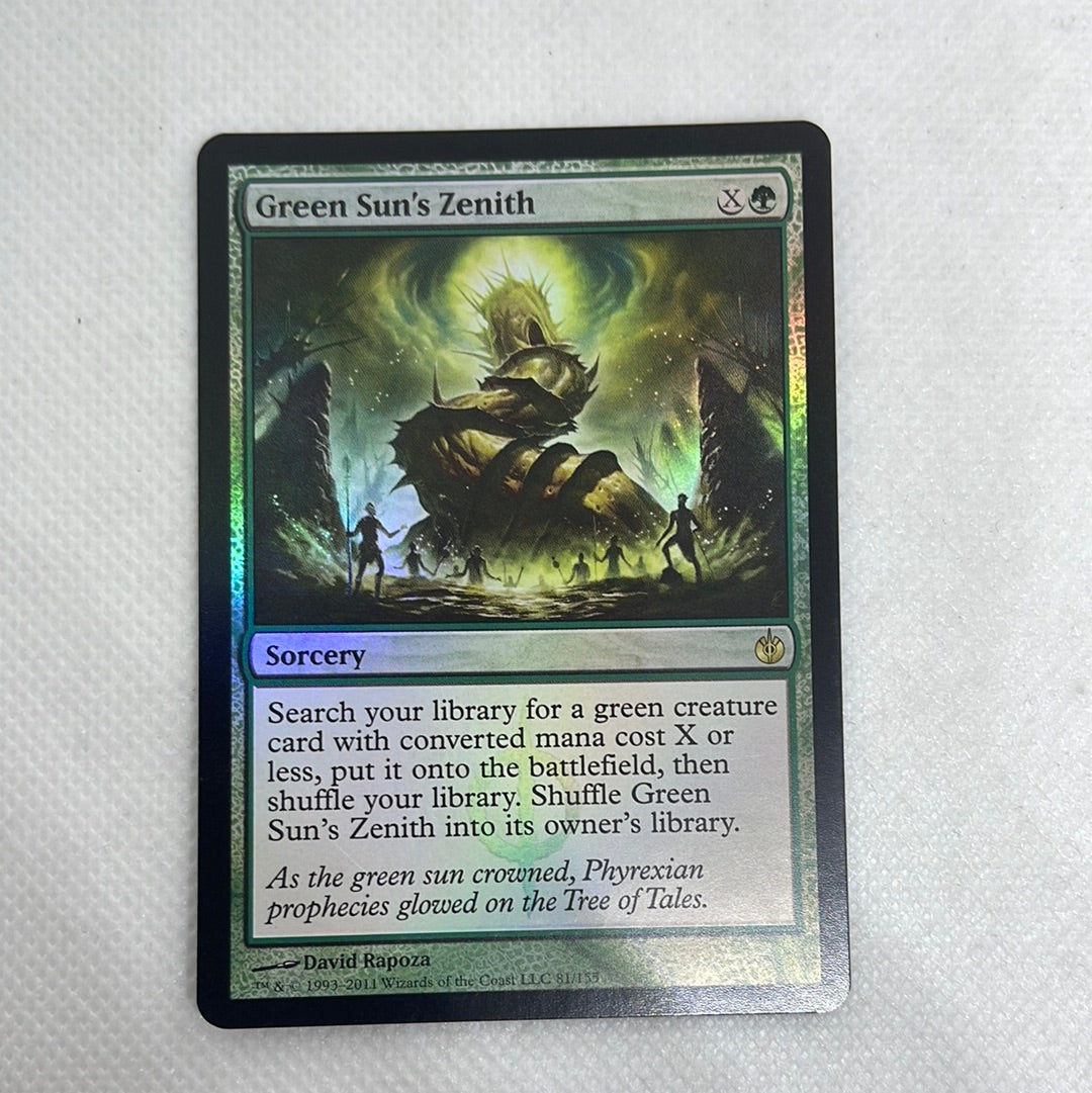 Green Sun's Zenith - Mirrodin Besieged FOIL
