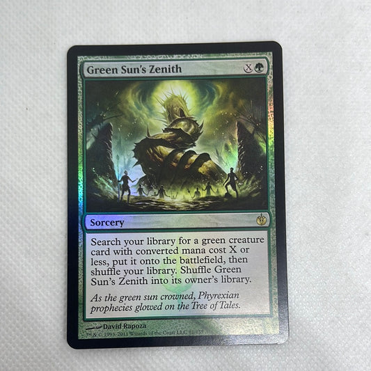 Green Sun's Zenith - Mirrodin Besieged FOIL