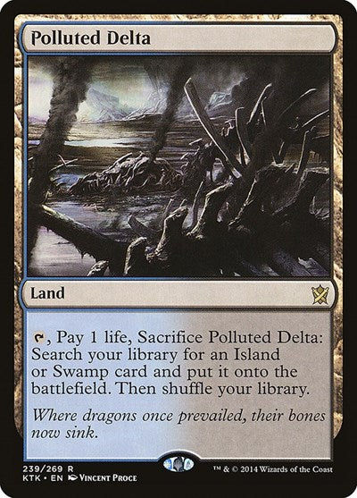 Polluted Delta - Khans of Tarkir - 239