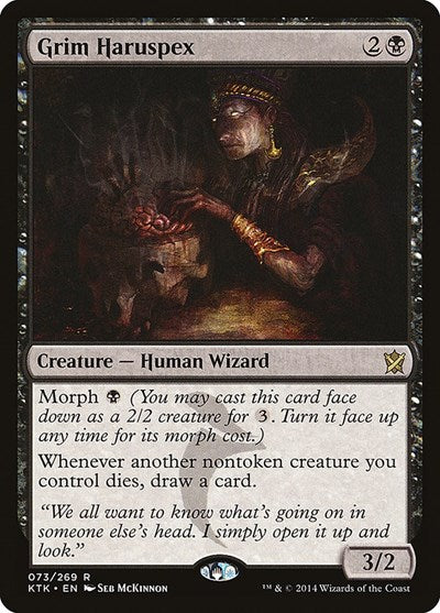 Grim Haruspex - Khans of Tarkir - 73