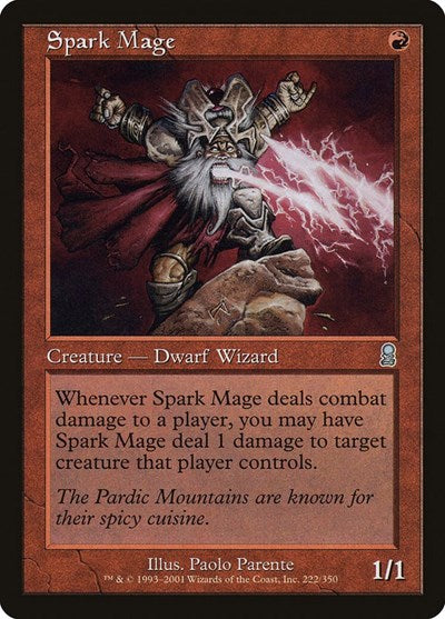Spark Mage - Odyssey - 222 - FOIL