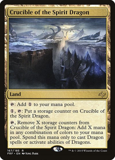 Crucible of the Spirit Dragon - Fate Reforged - 167 - FOIL