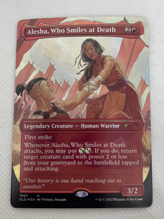 Alesha, Who Smiles at Death - Secret Lair FOIL #1007