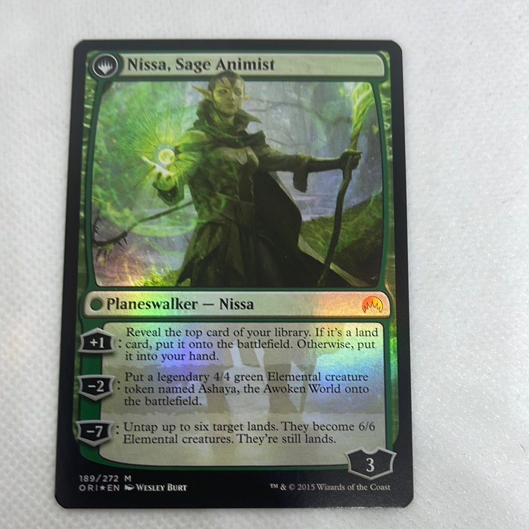 Nissa, Vastwood Seer - Magic Origins Foil