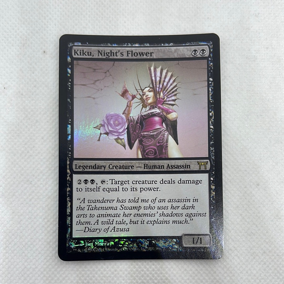 Kiku, Night's Flower - Champions of Kamigawa FOIL