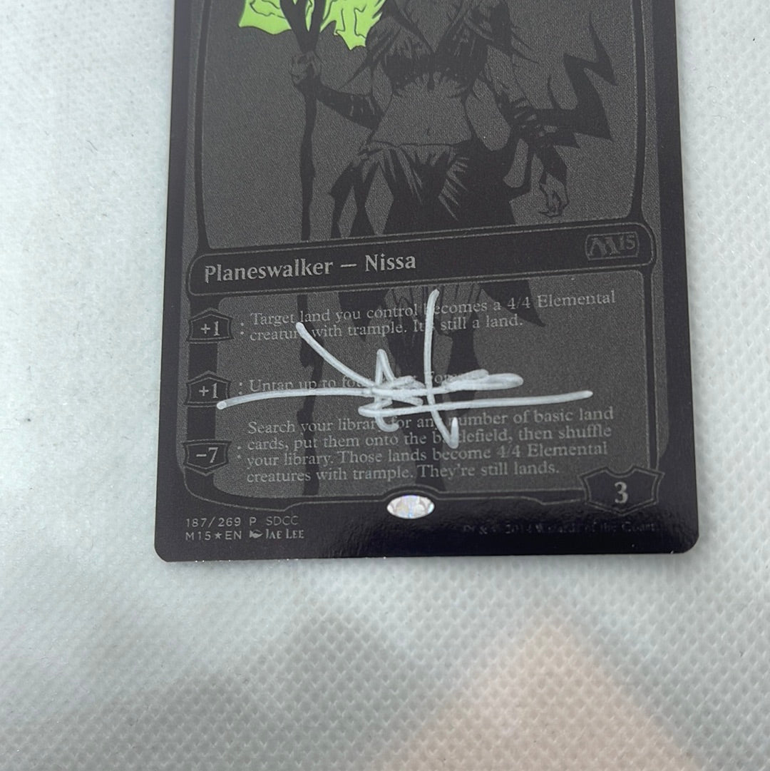 Nissa, Worldwake - Autographed SDCC Promo