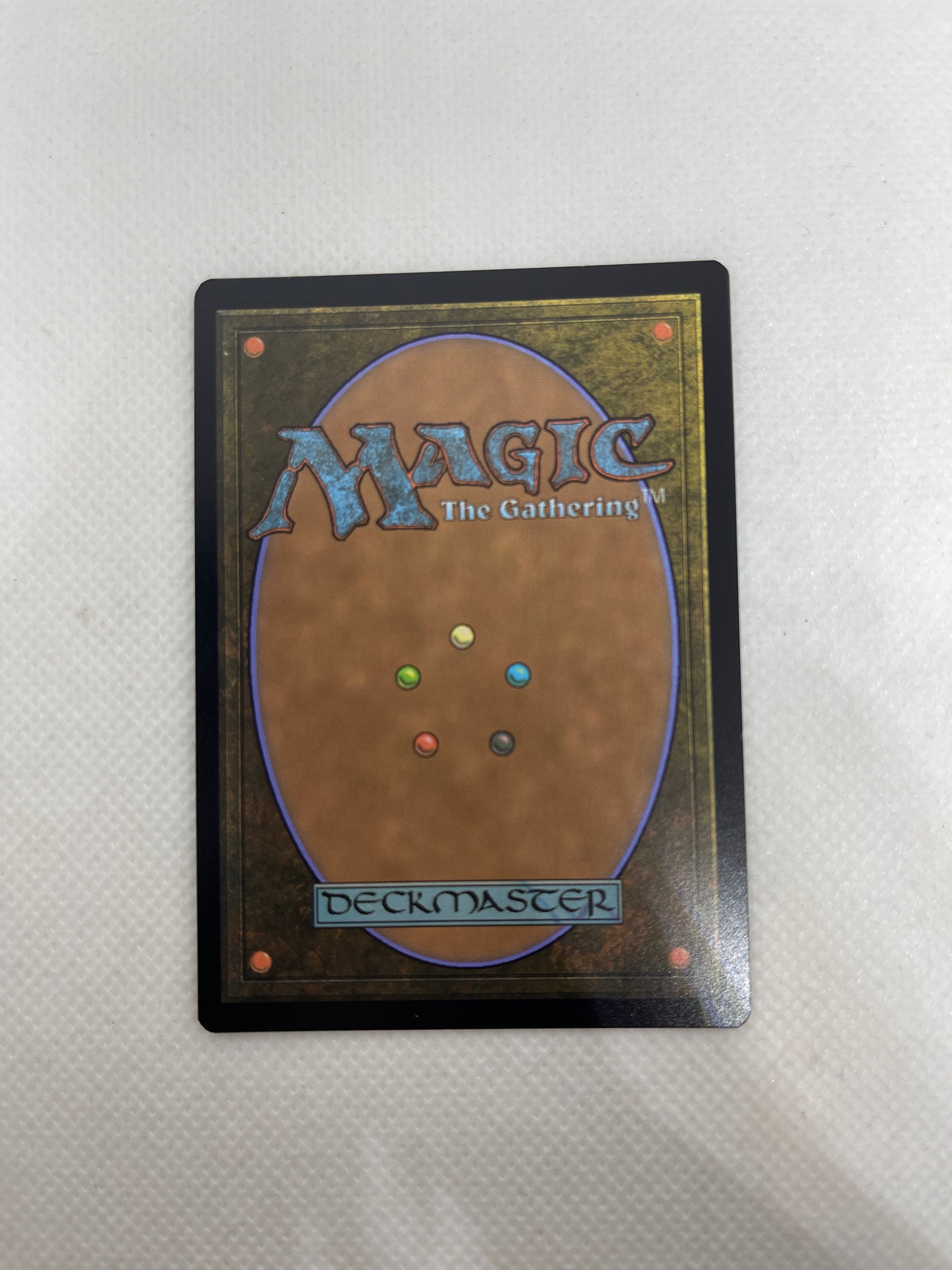 Trading card from 'Magic: The Gathering' on a light gray background