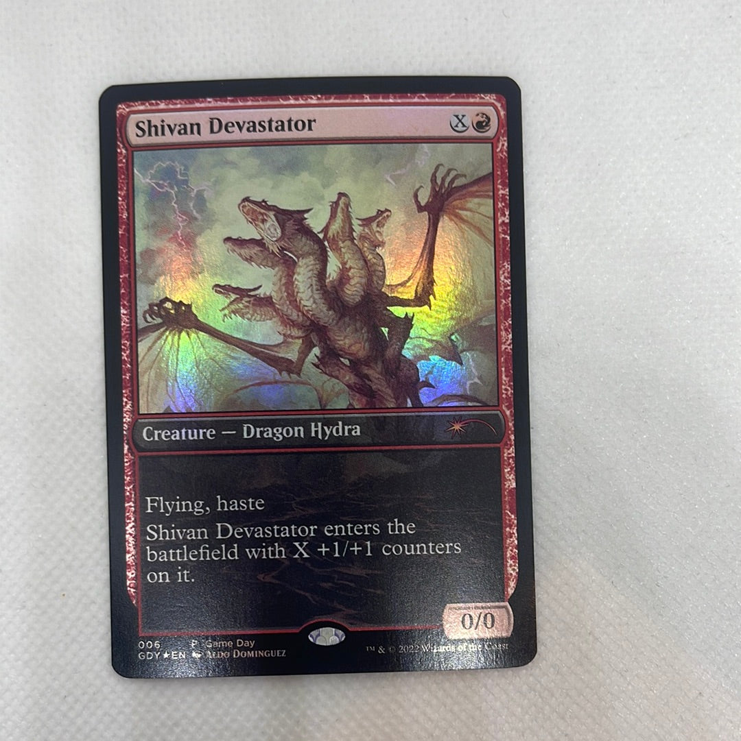 Shivan Devastator (Foil) - Game Day Promo