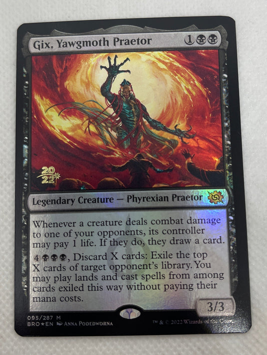 Card with dragon illustration on a white surface