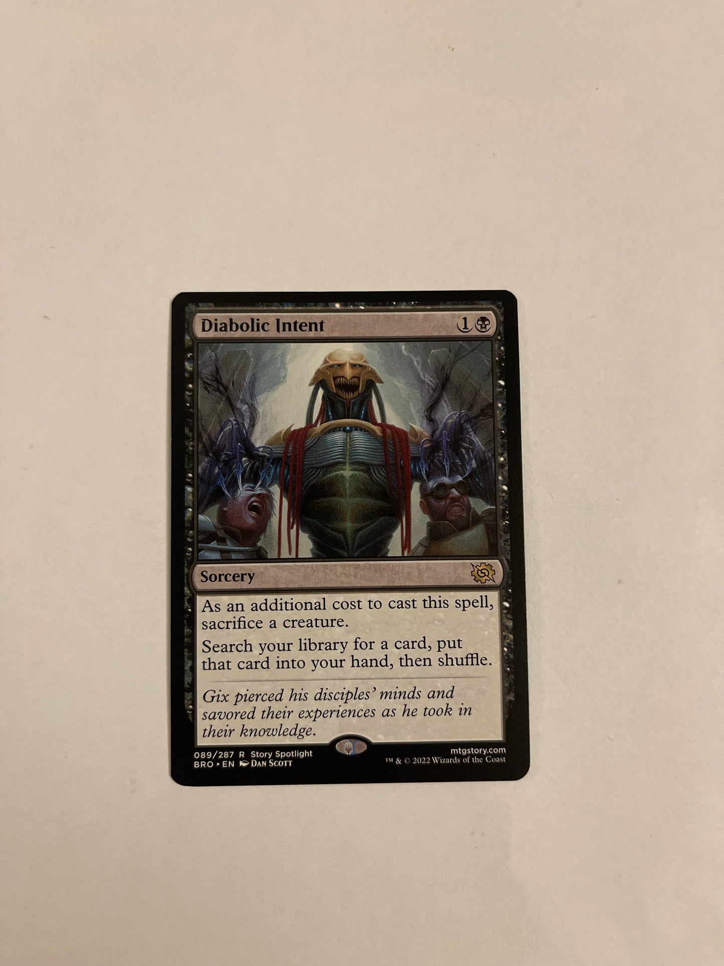 Diabolic Intent - The Brothers War #089