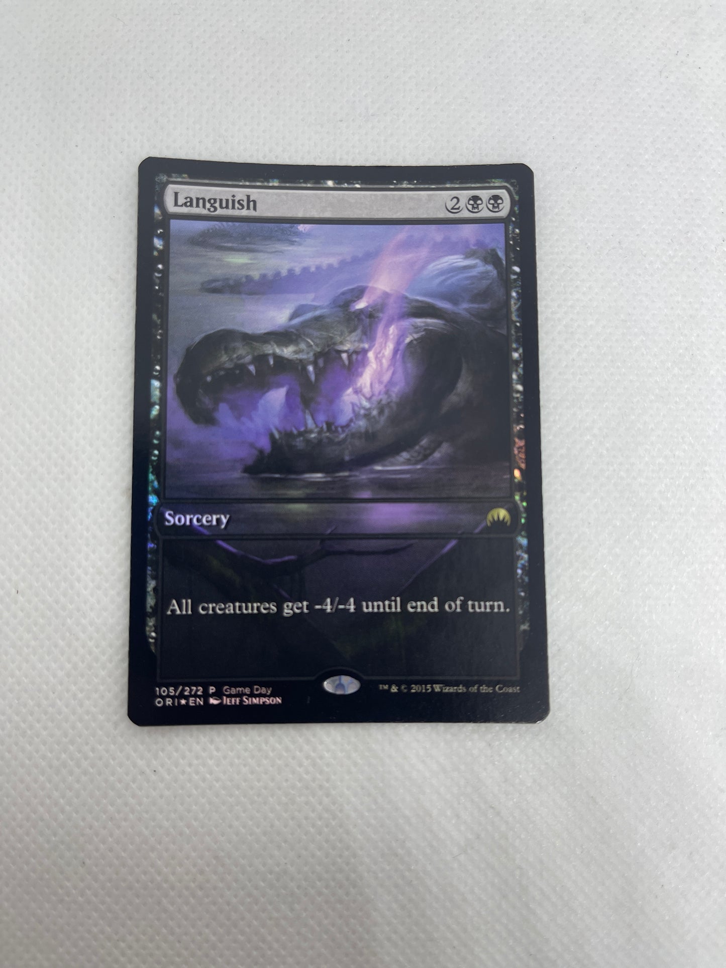 Languish - Game Day Promo #105 FOIL