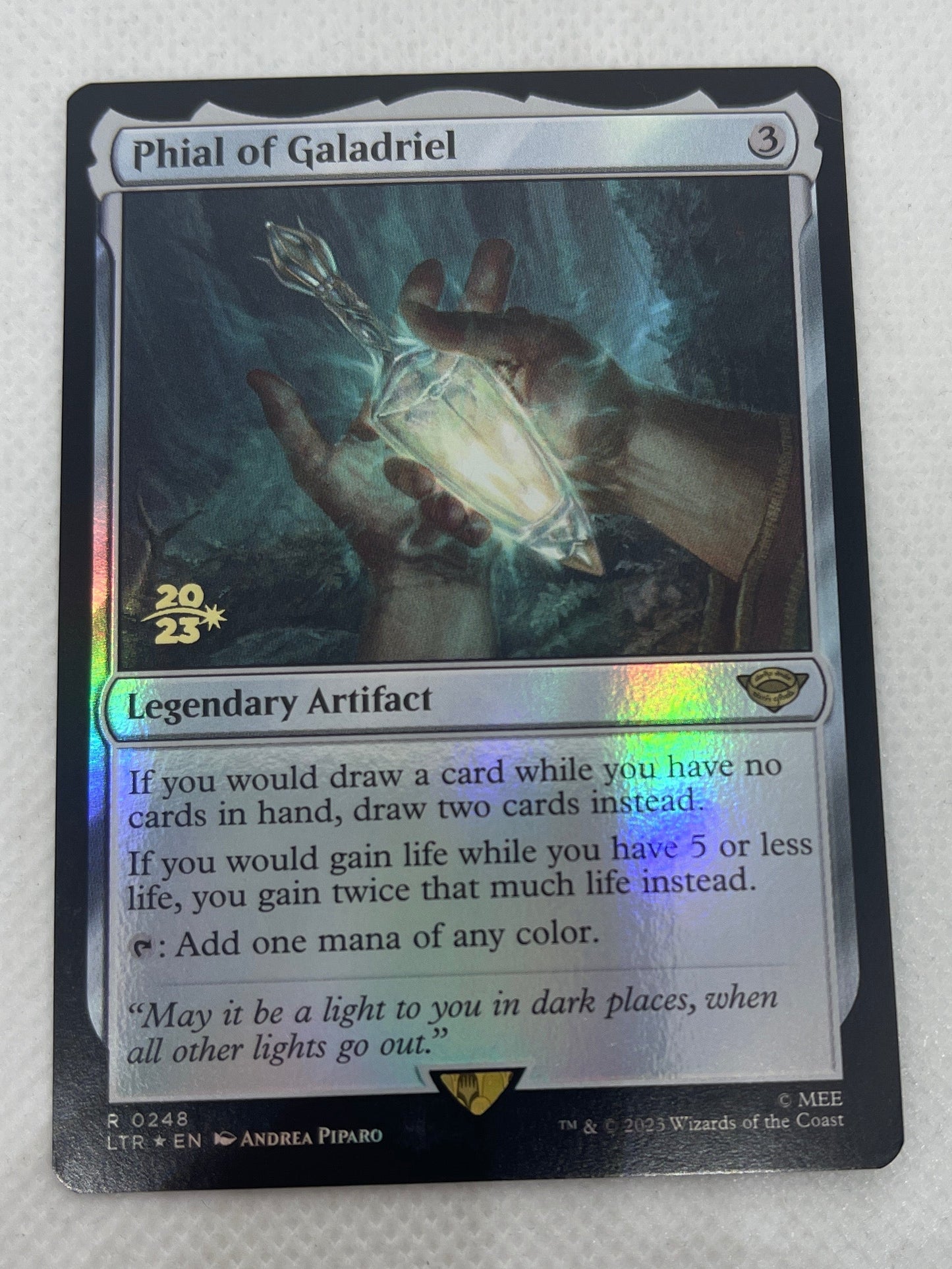Phial of Galadriel - Prerelease Promo #248 FOIL