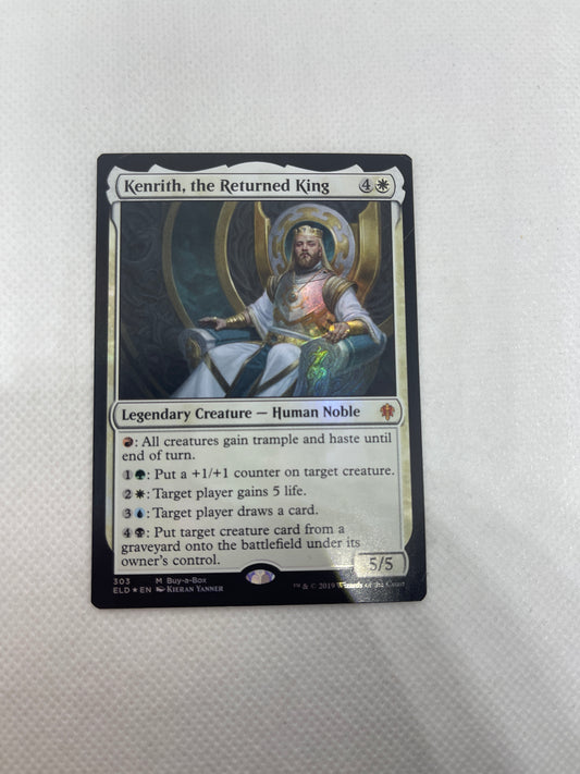 Kenrith the Returned King - Throne of Eldraine Buy a Box Promo #303 FOIL