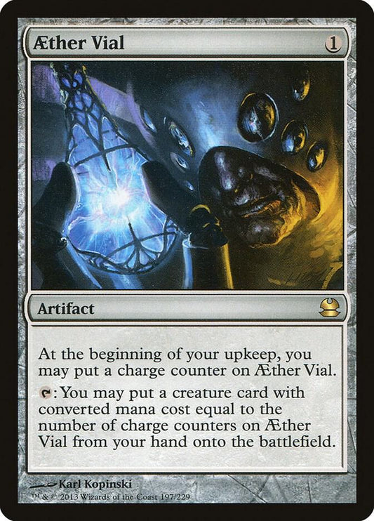 Aether Vial - Modern Masters #197