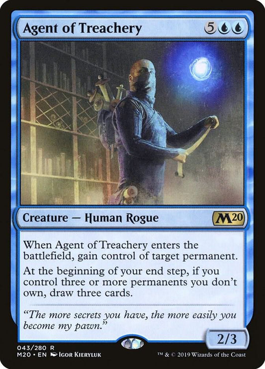 Agent of Treachery - Core Set Magic 20 #043