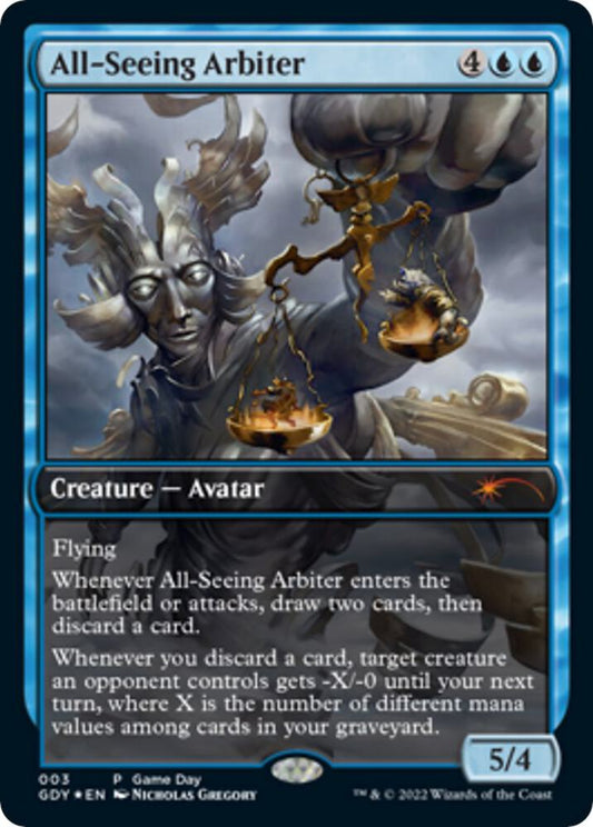 All-Seeing Arbiter - Game Day and Store Championship Promo Foil 0003