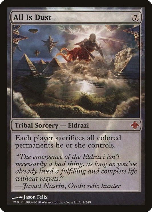 All Is Dust - Rise of the Eldrazi #001