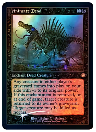 Animate Dead - Judge Promo #007 FOIL