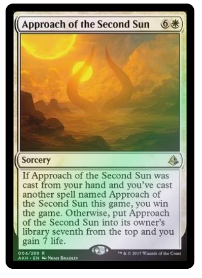 Approach of the Second Sun - Amonkhet FOIL #004