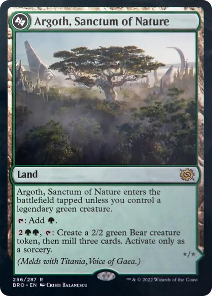 Argoth, Sanctum of Nature - The Brothers' War 0256