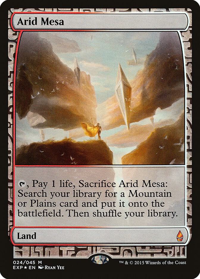 Arid Mesa - Zendikar Expeditions FOIL #024
