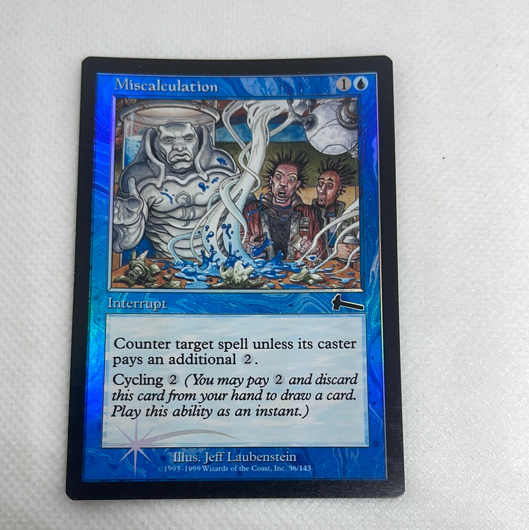 Miscalculation - Urza’s Legacy Foil