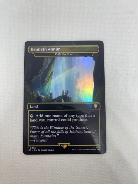 Henneth Annun Reflecting Pool - The Lord of the Rings Commander #373 FOIL