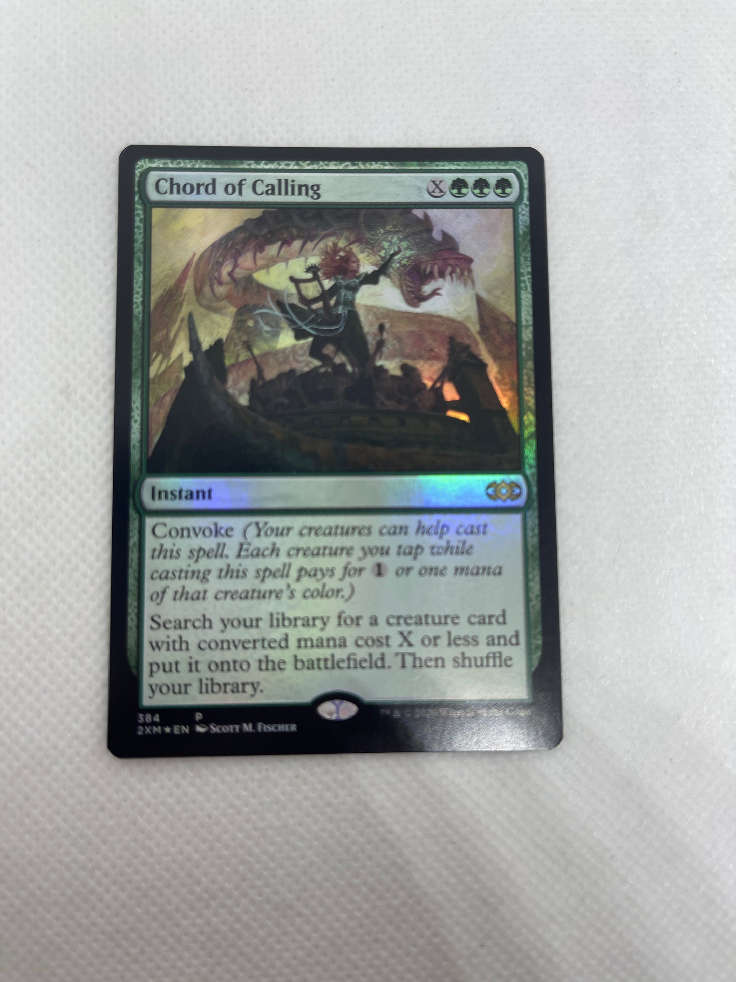 Chord of Calling - Double Masters Launch Promo #384 FOIL