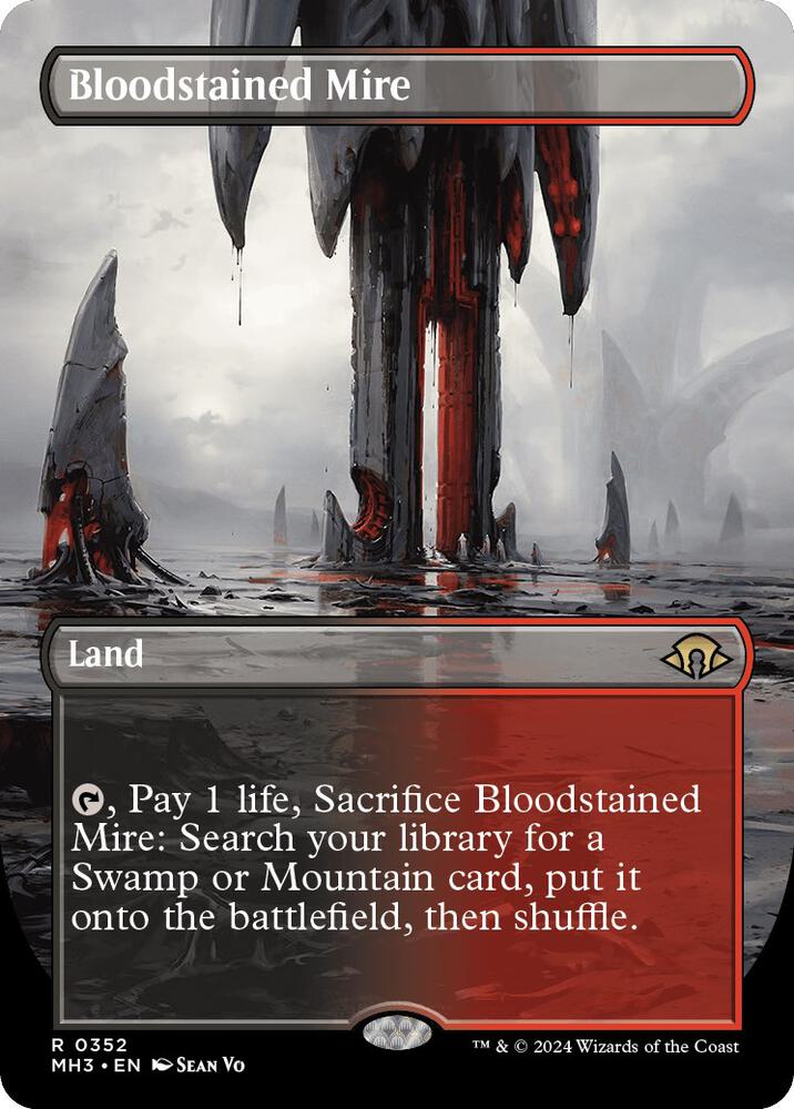 Bloodstained Mire - Modern Horizons 3 #352 BORDERLESS