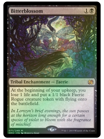 Bitterblossom - Modern Masters 2015 FOIL #071