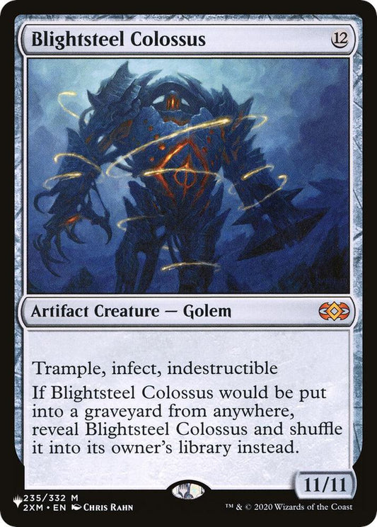 Blightsteel Colossus - Mystery Booster/The List #235
