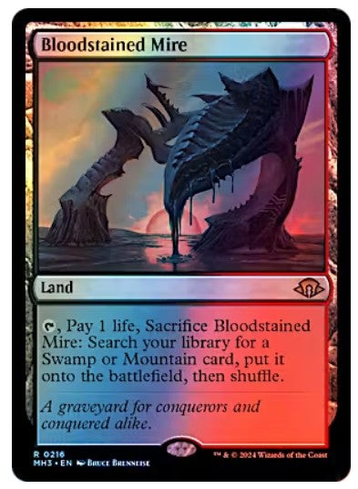Bloodstained Mire - Modern Horizons 3 216 FOIL