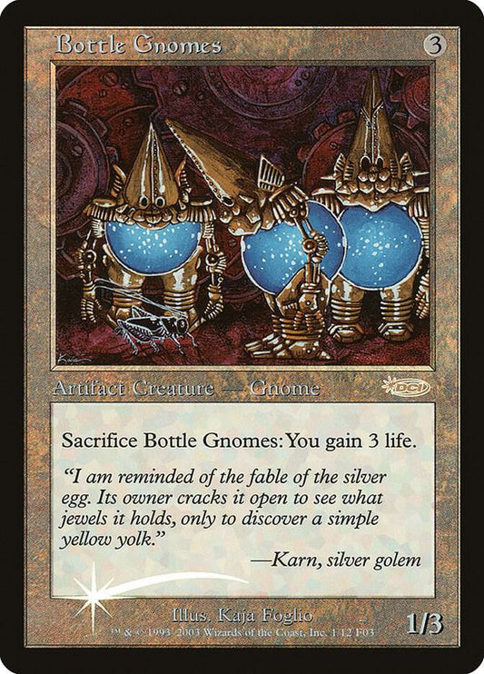 Bottle Gnomes - FNM Promo #001 F03 FOIL