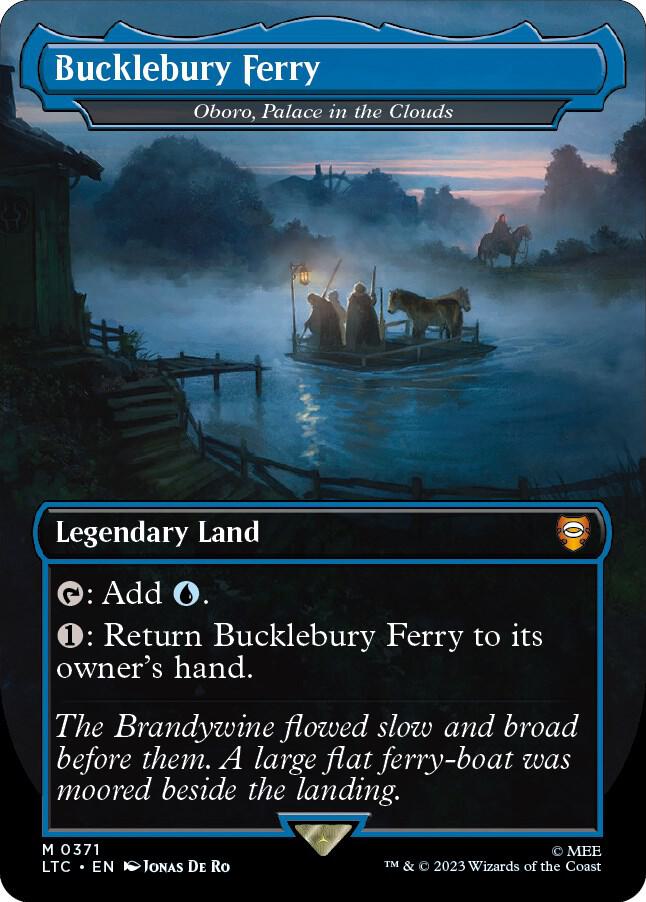 Oboro, Palace in the Clouds / Bucklebury Ferry - Lord of the Rings Commander #371 BORDERLESS