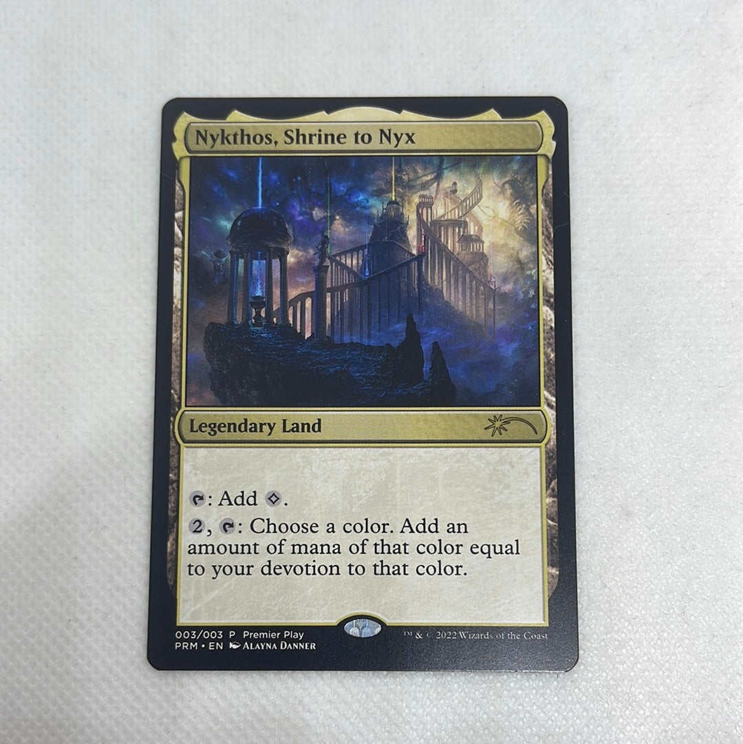 Nykthos,  Shrine to Nyx - Premier Play Promo