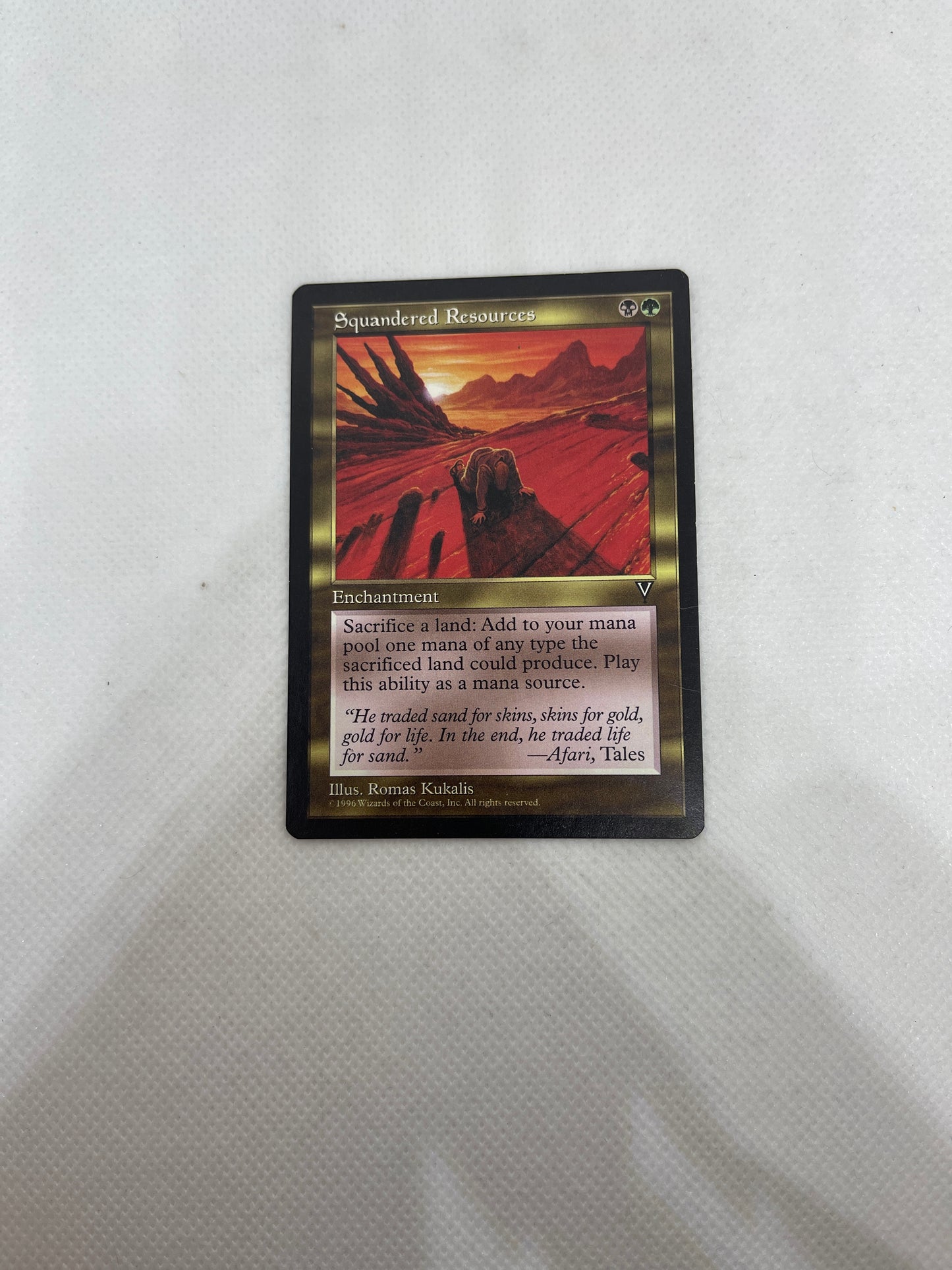 Squandered Resources - Visions