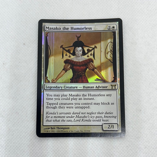 Masako the Humorless - Champions of Kamigawa FOIL